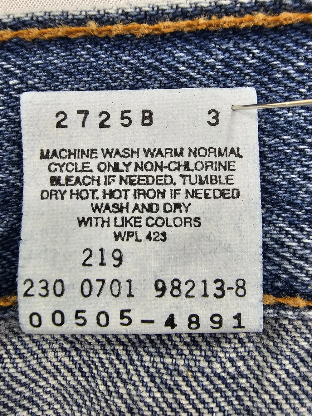 VINTAGE Y2K Levi's 505 Regular Fit Straight‎ Leg Men's 40x30 Med Wash Jeans 90s